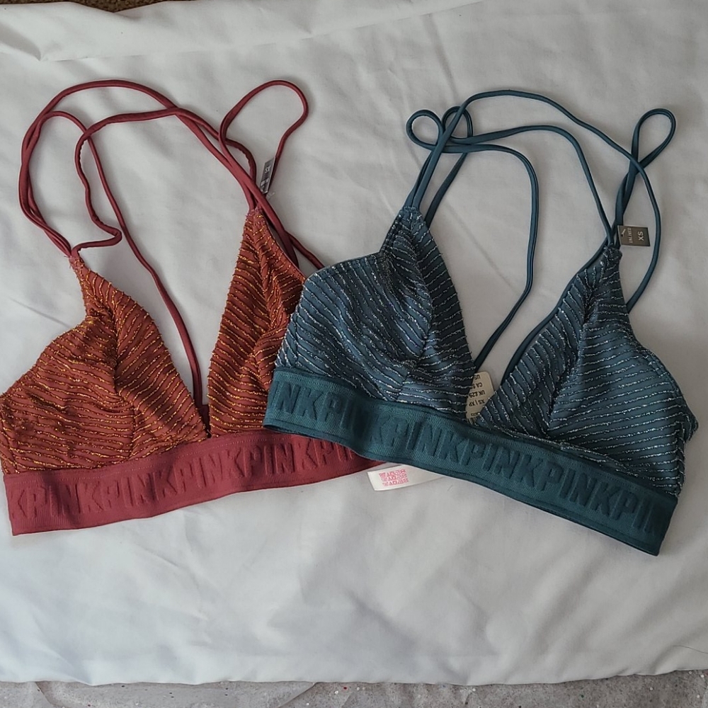 BUY 1 GET 1 FREE PINK VICTORIA SECRET BRALETTE - Picture 9 of 10
